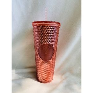 Starbuck Iridescent Pink Studed Tumbler